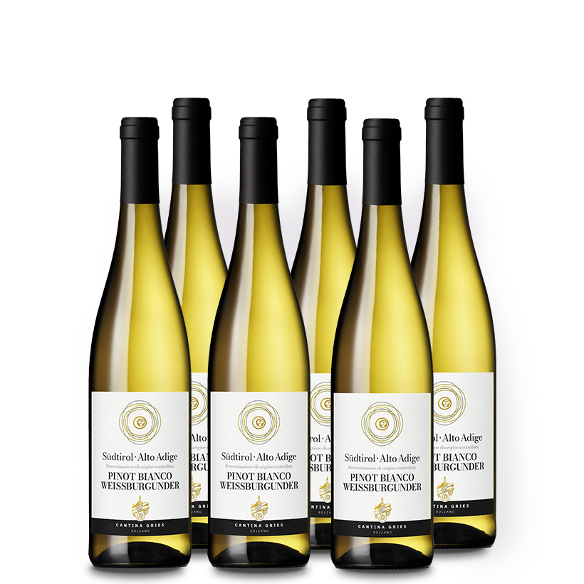 Gries Gries Weißburgunder 6er Vorratspaket – Bild 3