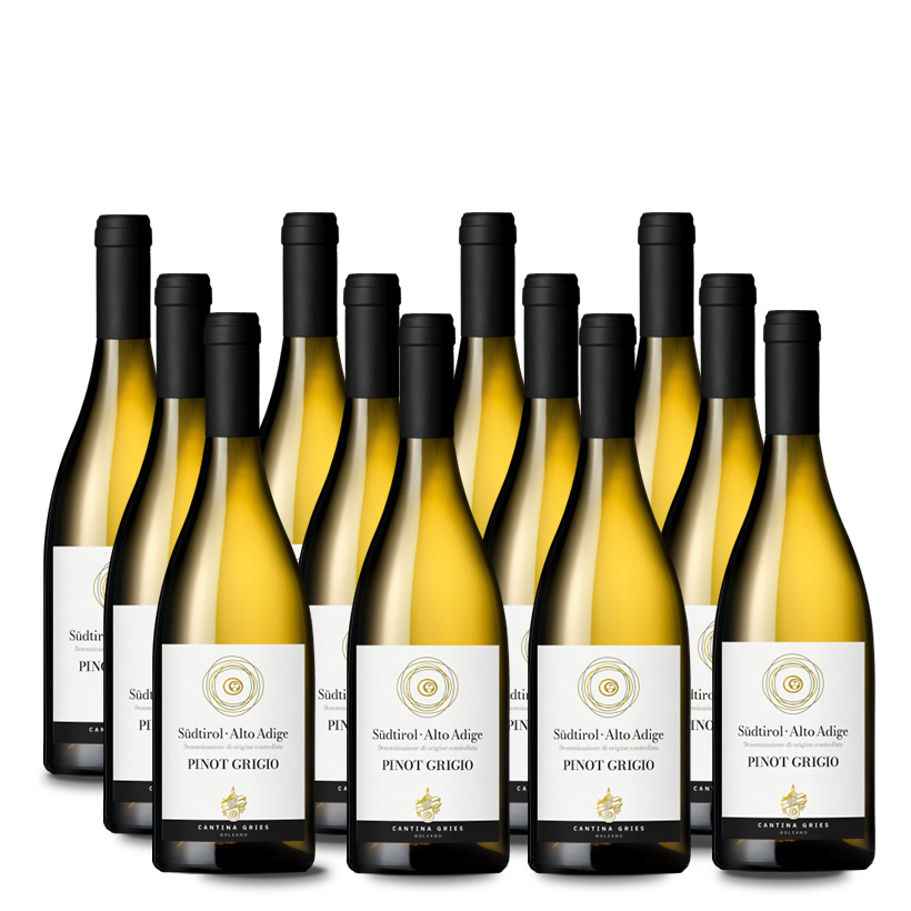 Gries Gries Pinot Grigio 12er Vorratspaket – Bild 3