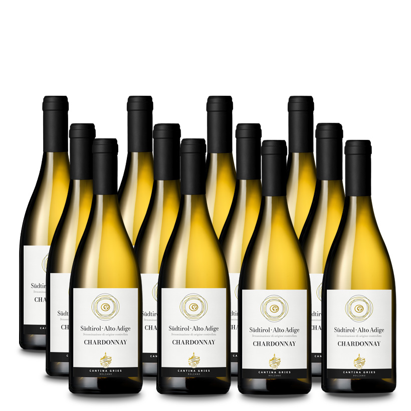 Gries Gries Chardonnay 12er Vorratspaket – Bild 3