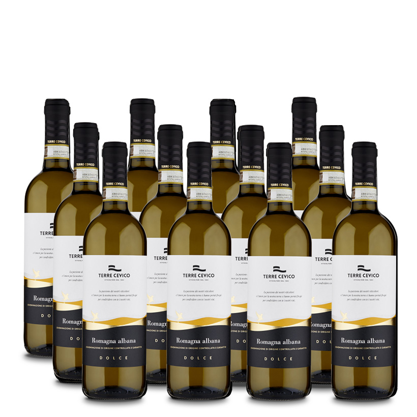 Le Rocche Malatestiane Terre Cevico Albana di Romagna 12er Vorratspaket – Bild 3