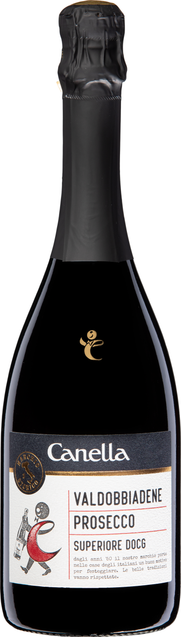 Canella Canella Prosecco Valdobbiadene Superiore Millesimato 12er Vorratspaket – Bild 2