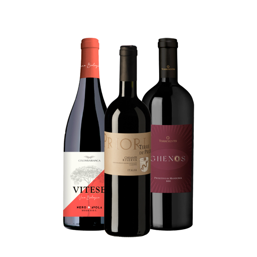 Vinolisa Selezione BBQ Rotwein Trio " Feuer & Flamme" – Bild 5