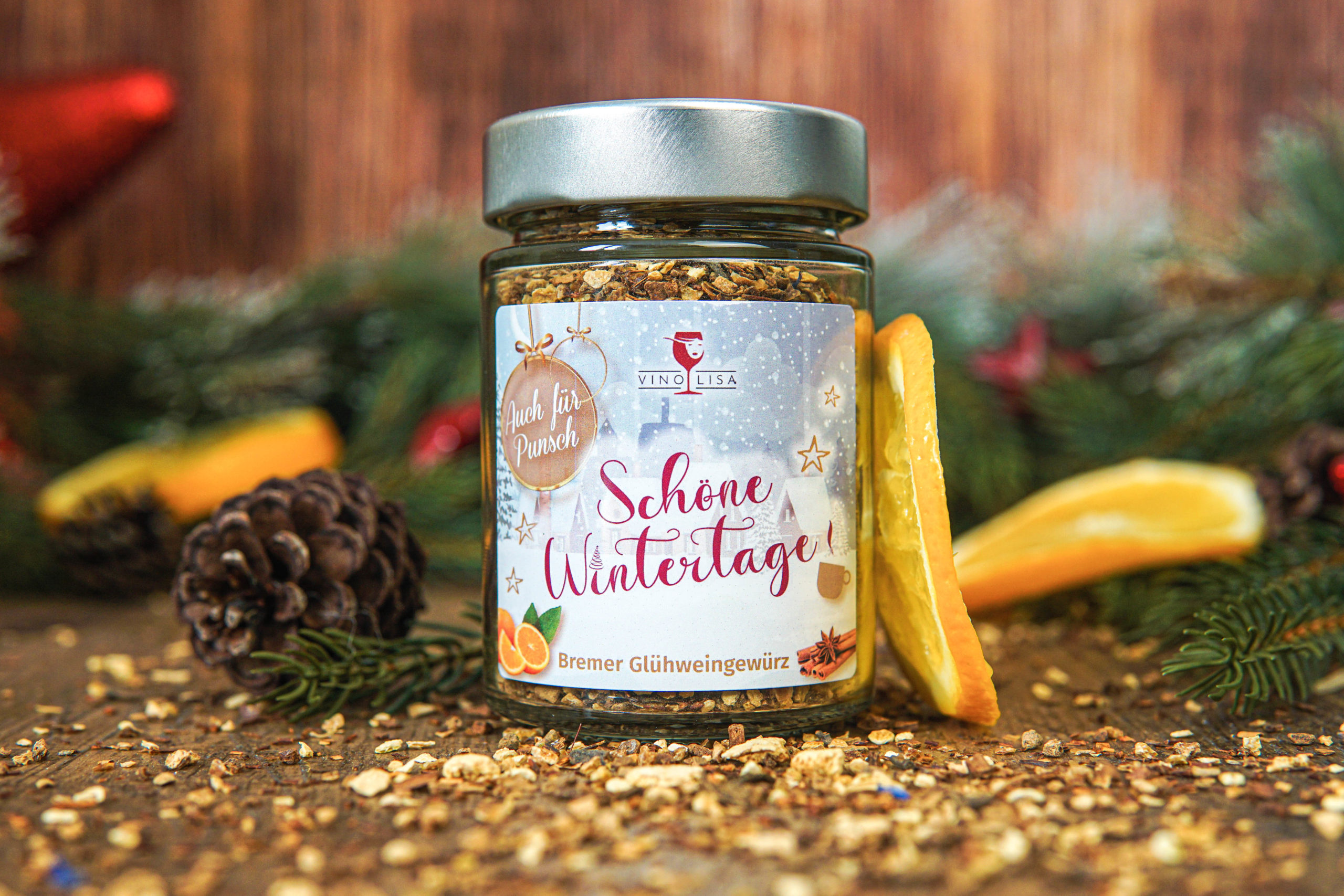 Vinolisa Selezione Vinolisa Glühweingewürz 75g im Glas – Bild 5