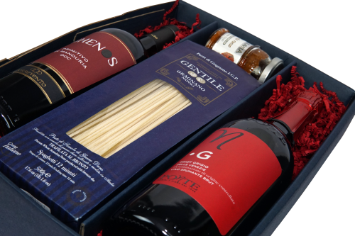Vinolisa Selezione Präsent "Passione" - Wein und Feinkost in hochwertiger Geschenkverpackung – Bild 4