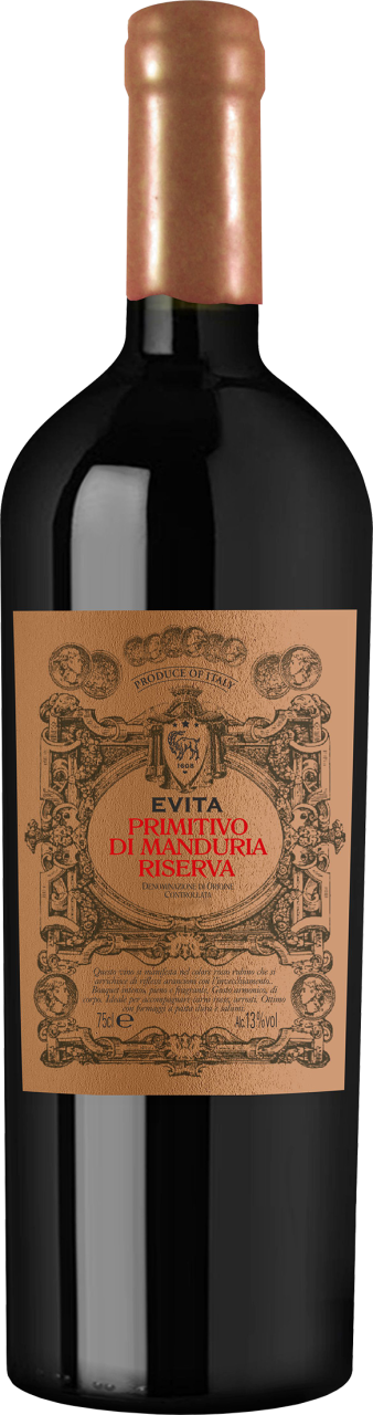 EVITA Primitivo di Manduria Ris. 12er Vorratspaket – Bild 2