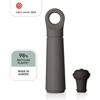 Vacu Vin Wein-Vakuumpumpe Loop graphit + Stopfen