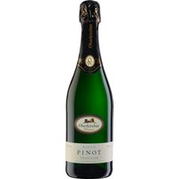 Der Oberkircher Pinot Sekt Weiß 2024 präsentiert sich in hellem Gelb und verströmt Aromen von gelbem Obst und nussigen Nuancen. Reifer Apfel und Birne verbinden sich mit feiner Kräuterwürze und kräutrigen Noten