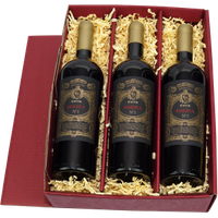 Vinolisa Selezione Präsent "Numero Uno" - Weine in hochwertiger Geschenkverpackung