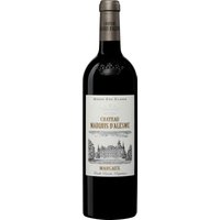 Der 2018er Jahrgang des Château Marquis d'Alesme aus Bordeaux präsentiert sich mit dunklen Fruchtaromen