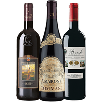 Vinolisa Selezione Die drei großen Roten Italiens - Amarone della Valpolicella Classico, Brunello di Montalcino, Barolo