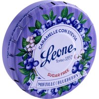 Pastiglie Leone Blaubeer Bonbons mit Stevia 30g