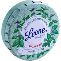 Pastiglie Leone Minz-Bonbons mit Stevia 30g