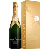 Ikonen vereint! Moët & Chandon und Pharrell Williams haben sich ganz unter dem Motto „Let us celebrate you" zusammengetan: Stoßen Sie mit einer einzigartigen limitierten Edition von Moët Impérial auf die Menschen an