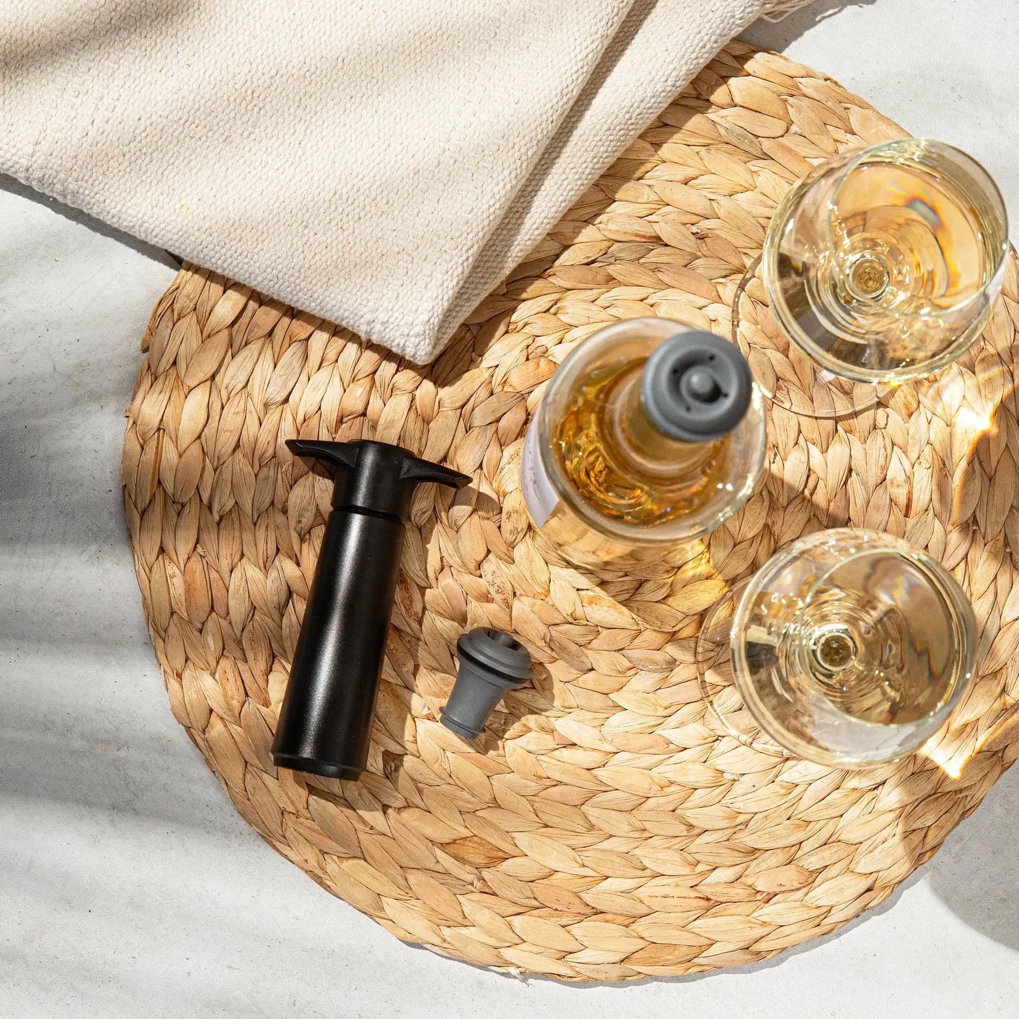 Vacu Vin Vakuum Verschluss Set – Bild 5