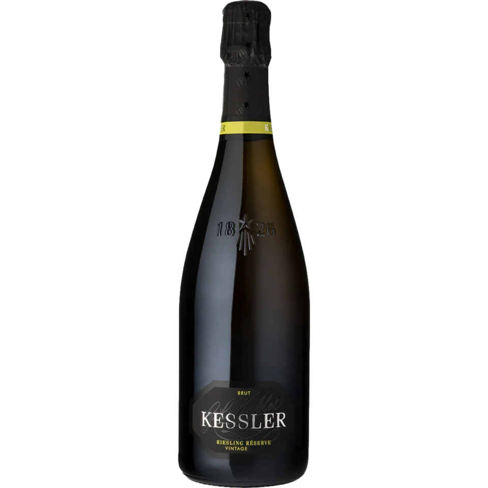 Kessler Sekt Riesling Réserve Vintage, Brut, Deutscher Sekt, Deutscher Sekt, 2022, Schaumwein