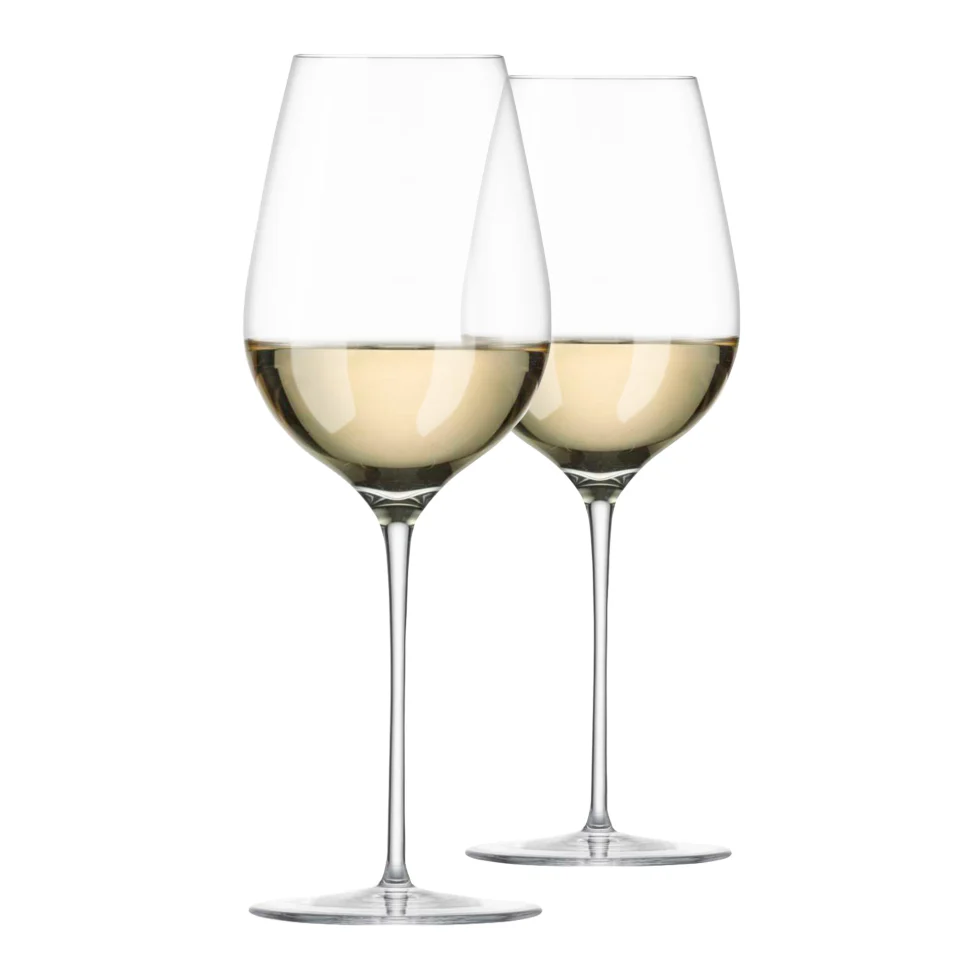 Zwiesel Chardonnay Glas, Enoteca Handmade, 2er Set, Accessoires