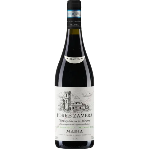 Torre Zambra Madia Organic Bio, Montepulciano d'Abruzzo DOC, Abruzzen, 2024, Rotwein