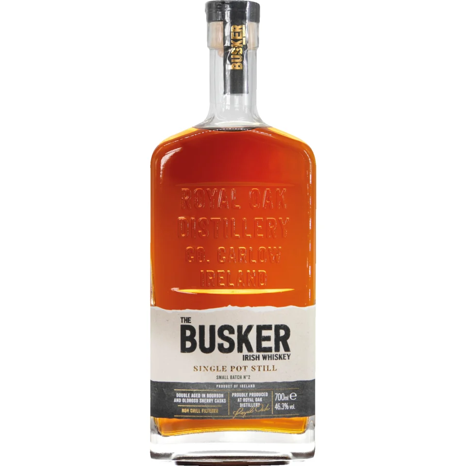 The Busker Single Pot Still Irish Whiskey, 0,7 L, 46,3% Vol., Spirituosen
