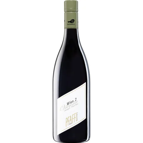 Wien 2, Qualitätswein Österreich, Wein aus Österreich, 2023, Rotwein