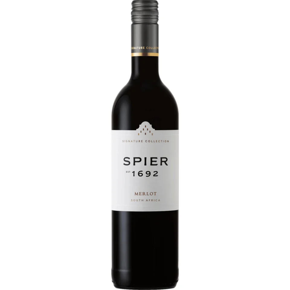 Spier Signature Collection Merlot, WO Western Cape, Western Cape, 2024, Rotwein