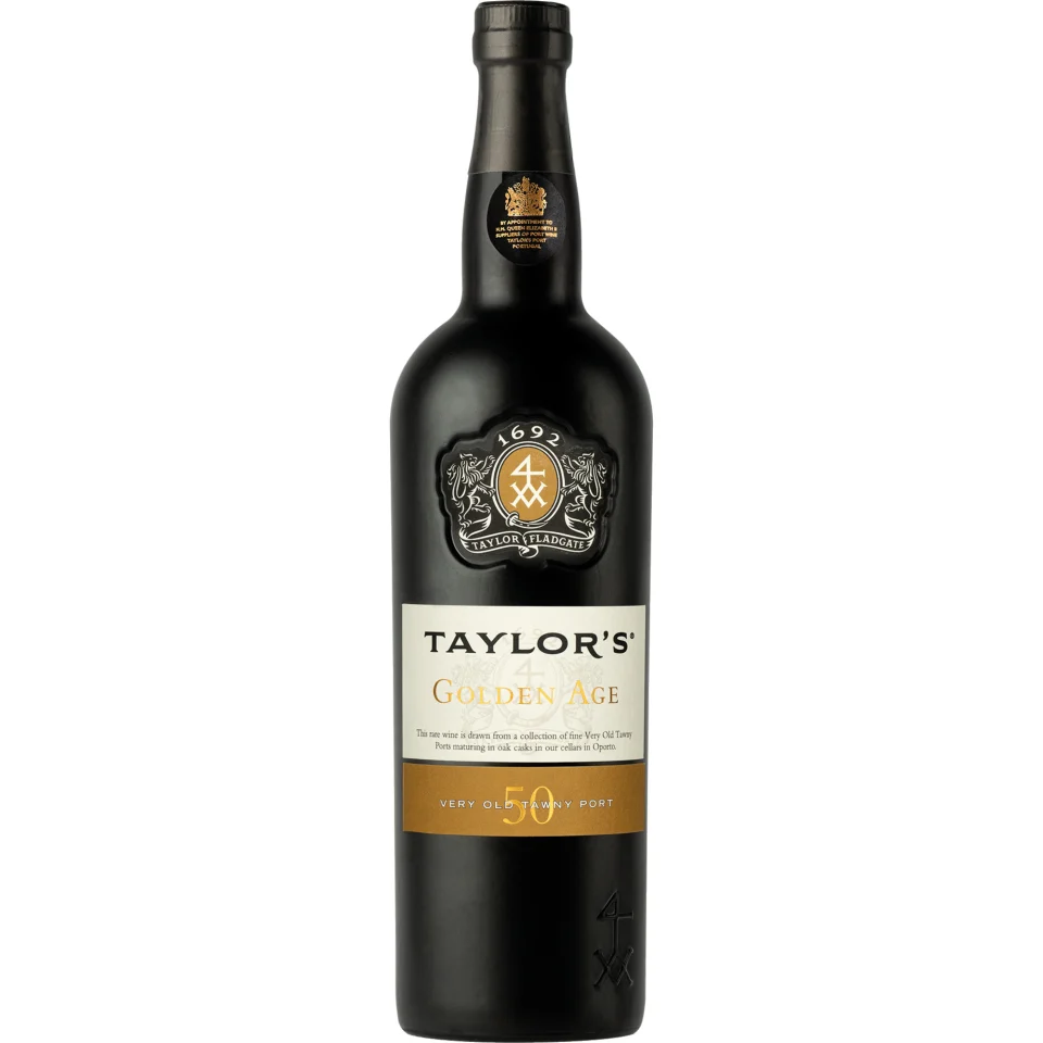 Taylors Golden Age 50 Years Tawny Port, Douro DOC, 0,75 L, 20 % Vol., 6er Holzkiste, Douro, Spirituosen