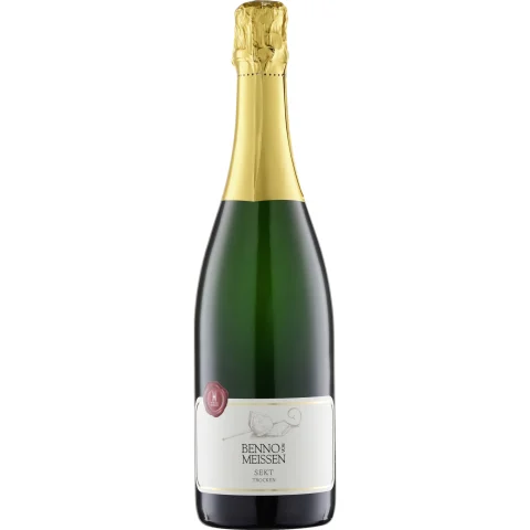 WG Meissen Benno von Meissen Sekt, Trocken, Deutscher Sekt, Saale-Unstrut, Schaumwein