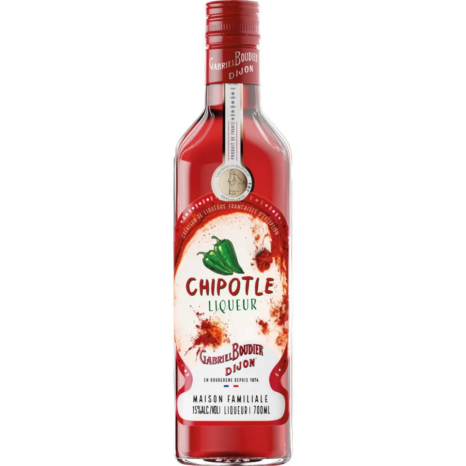 Liqueur de Chipotle Boudier, 0,7L, 15%, Burgund, Spirituosen