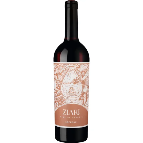 Ziari Saperavi, Trocken, Georgien, Kakheti, 2024, Rotwein