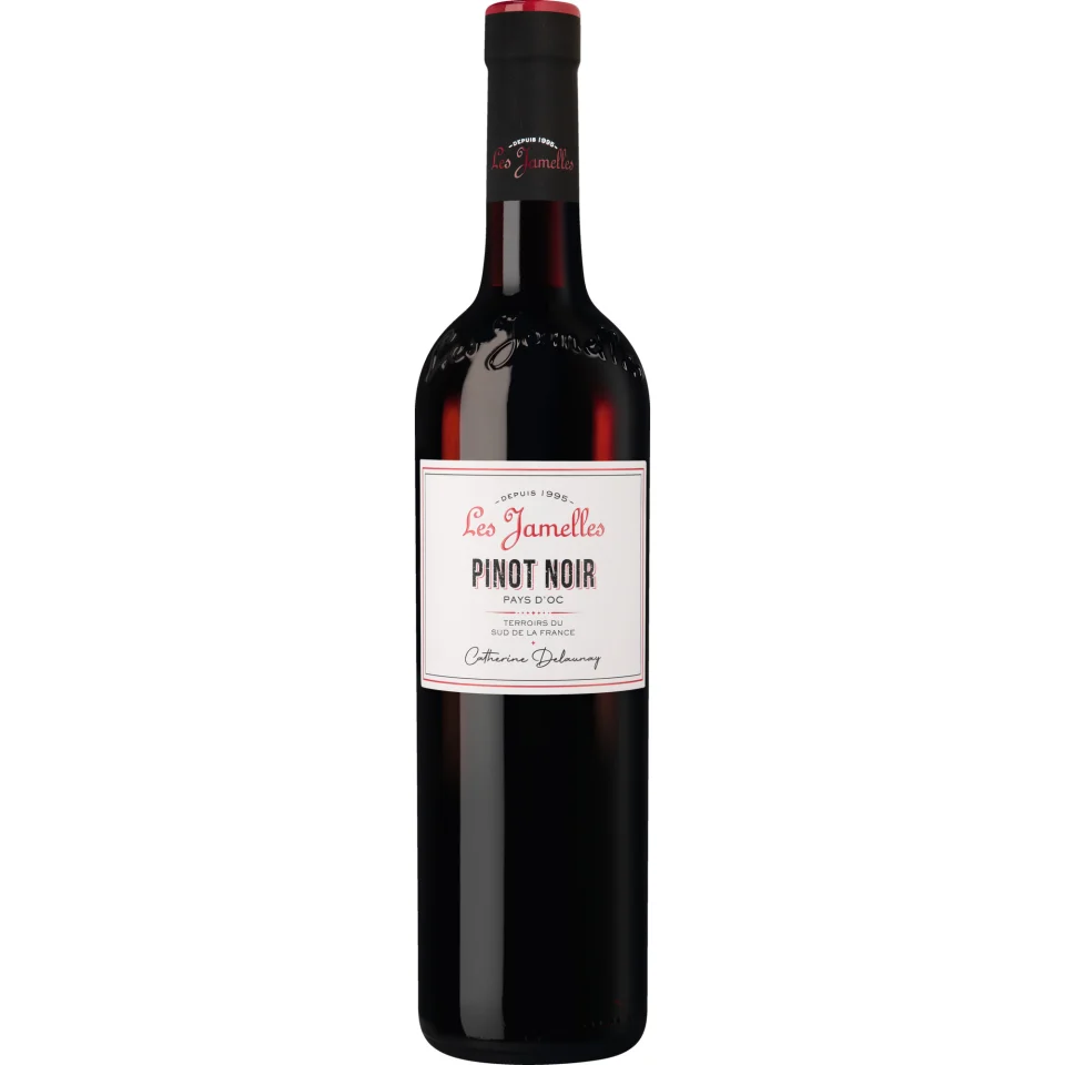 Les Jamelles Pinot Noir, Pays d'Oc IGP, Languedoc-Roussillon, 2024, Rotwein