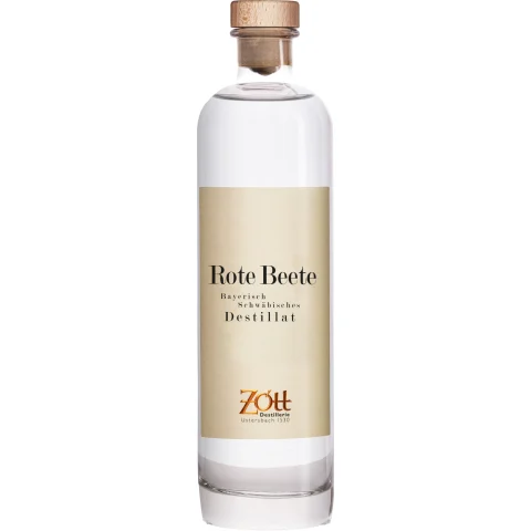 Zott Rote Beete Destillat, Deutschland, 0,350 L, 44,5% Vol., Spirituosen