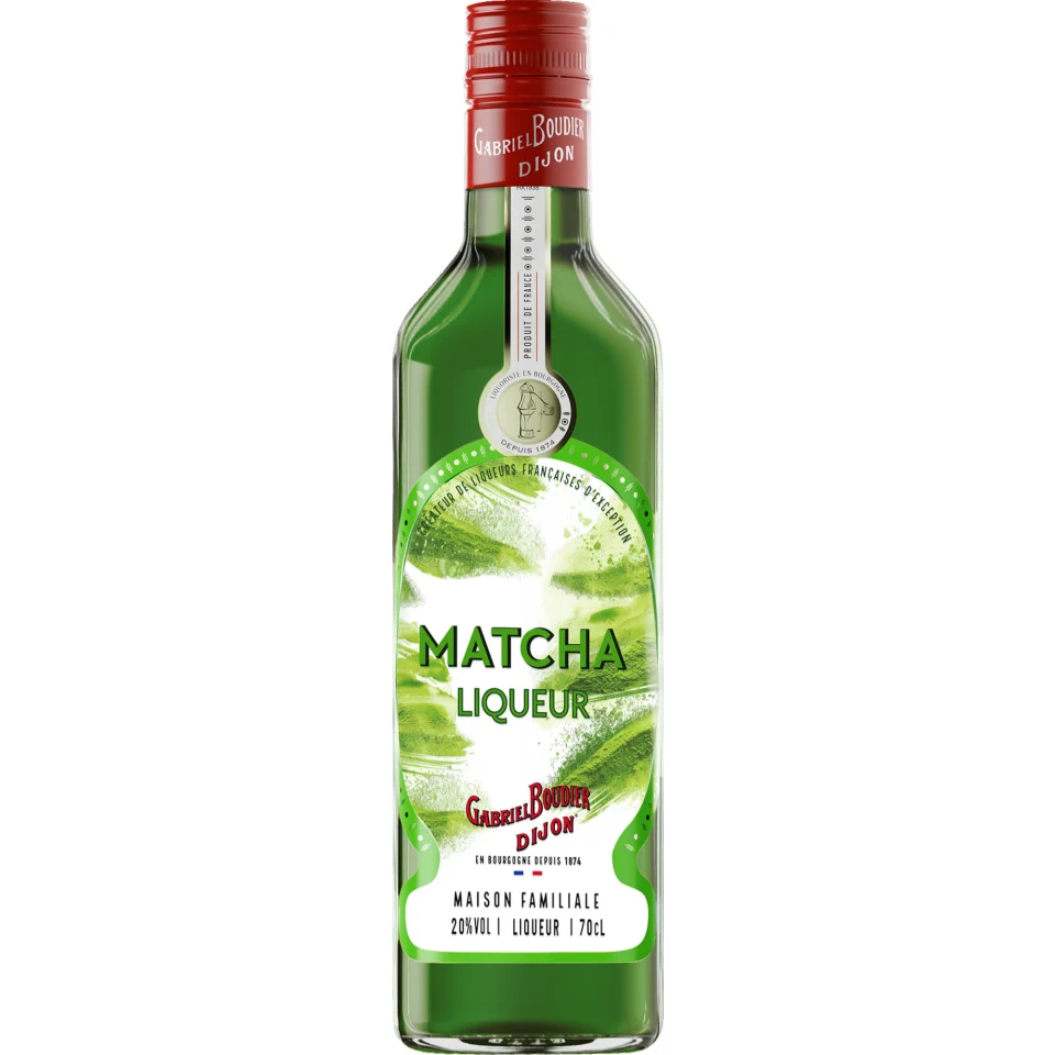 Liqueur de Thé Matcha, 0,7L, 20%, Burgund, Spirituosen