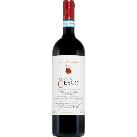 Bärba Cesco Barbera d'Alba Superiore, Barbera d'Alba DOC, Piemont, 2022, Rotwein
