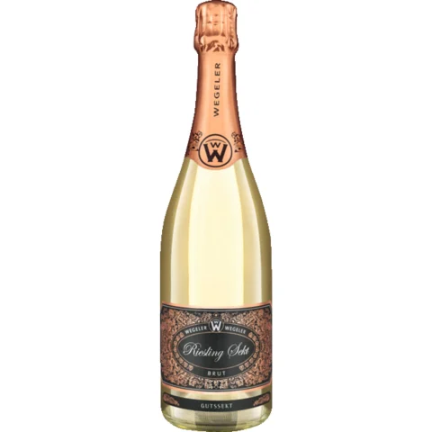 Wegeler Riesling Sekt, Brut, Deutscher Sekt, Deutscher Sekt, Schaumwein