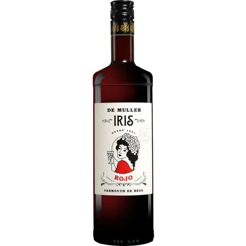 De Muller Vermut »Iris Rojo« - 1,0 L. 1L 16% Vol. Süß aus Spanien