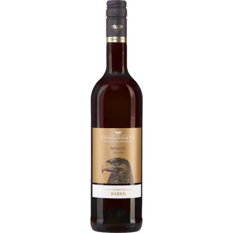 Weinmanufaktur Gengenbach-Offenburg Premium Merlot, Trocken, Baden, Baden, 2022, Rotwein