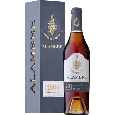 Alambre 20 Years Port, Moscatel de Setúbal DO, 19,5 % Vol, 0,5 L, Setúbal, Spirituosen
