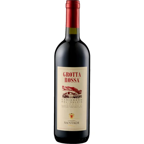 Cantina Santadi Grotta Rossa, Carignano del Sulcis DOC, Sardinien, 2024, Rotwein