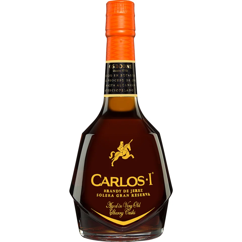 Brandy »Carlos I« Solera Gran Reserva - 0,7 L. 0.7L 40% Vol. Brandy aus Spanien