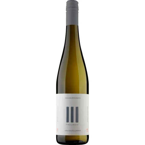 III Freunde Grauburgunder, Trocken, Rheinhessen, Rheinhessen, 2025, Weißwein