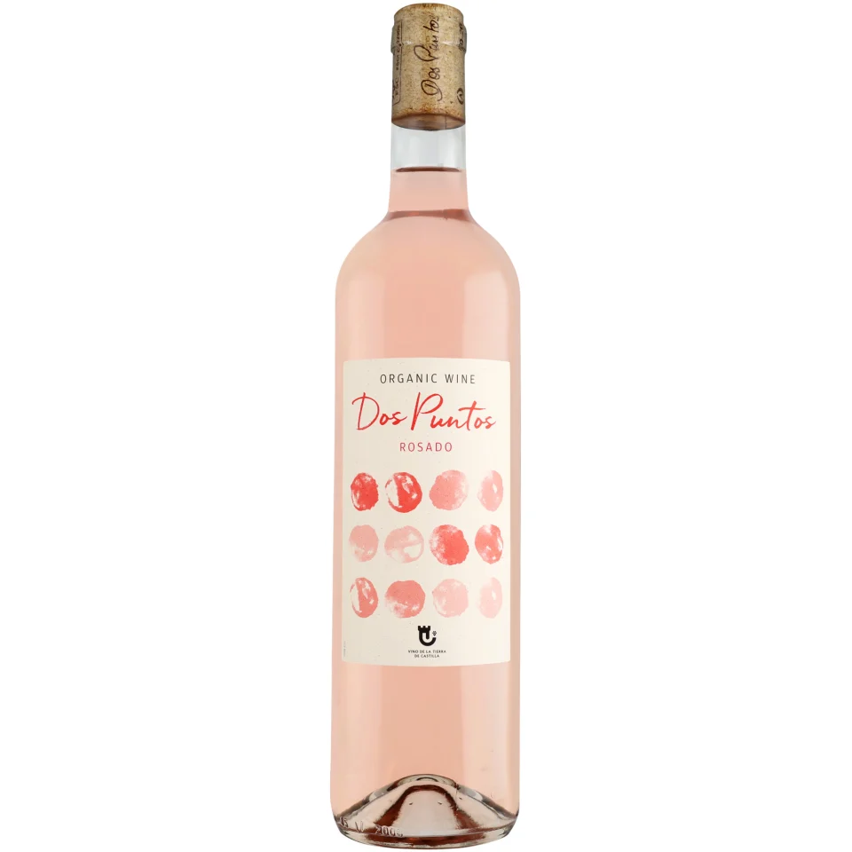 Dos Puntos Rosado Organic 2025 0.75L 13% Vol. Roséwein Trocken aus Spanien