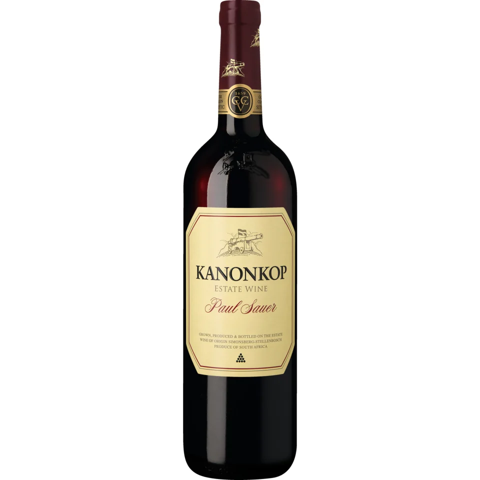 Kanonkop Paul Sauer, WO Stellenbosch, Western Cape, 2022, Rotwein