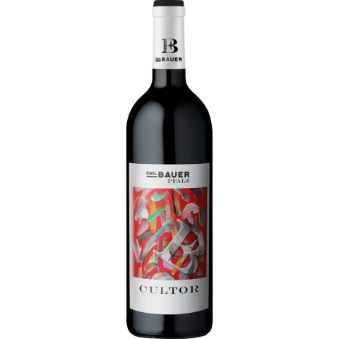 Bauer Cultor Cuvee, Trocken, Pfalz, Pfalz, 2017, Rotwein