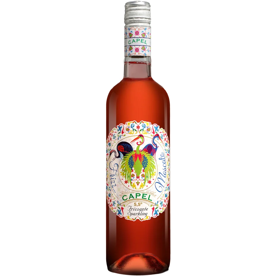 Capel Moscato Frizzante Rosé 0.75L 5.5% Vol. Lieblich aus Spanien