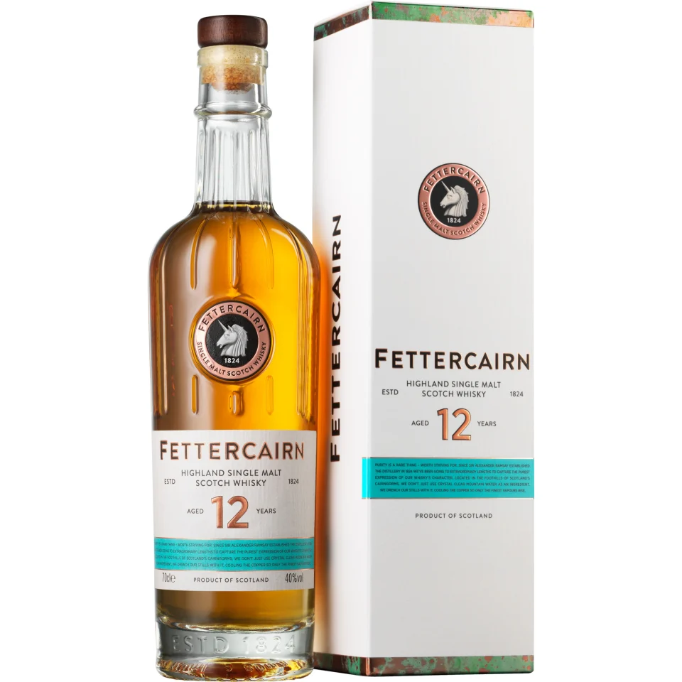 Fettercairn Highland Single Malt 12 Years, Scotch Whisky, 0,7 L, 40%, Schottland, Spirituosen
