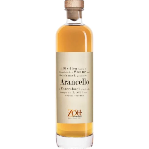 Zott Arancello Orangenlikör, Deutschland, 0,5 L, 22% Vol., Spirituosen