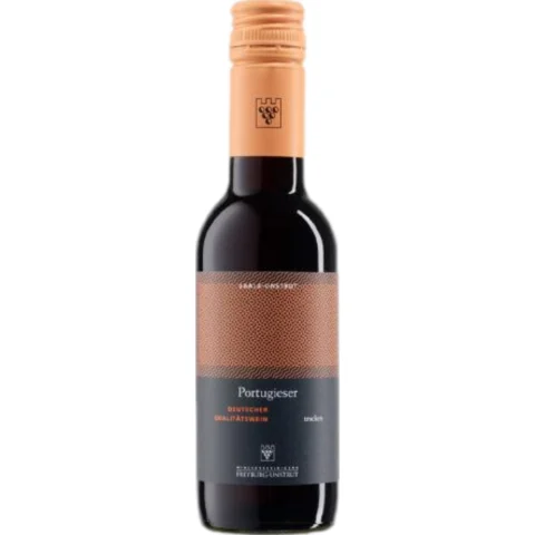 Winzervereinigung Freyburg Portugieser, Trocken, Saale-Unstrut, 0,25 L, Saale-Unstrut, 2023, Rotwein