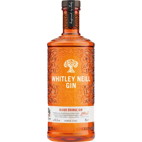 Whitley Neill Blood Orange Gin, 0,7 L, 41% Vol., Spirituosen