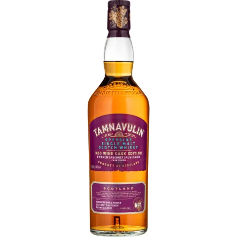 French Cabernet Sauvignon Speyside Single Malt, Scotch Whisky, 0,7 L, 40% Vol., Spirituosen