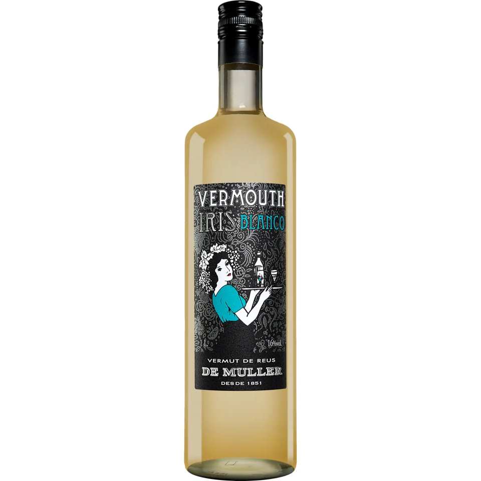 De Muller Vermut »Iris Blanco« - 1,0 L. 1L 16% Vol. Süß aus Spanien
