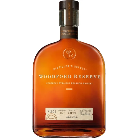 Woodford Reserve Straight Bourbon Whiskey, Kentucky, 0,7 L, 43,2% Vol., Kentucky, Spirituosen